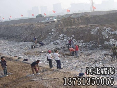 石笼网安装实拍